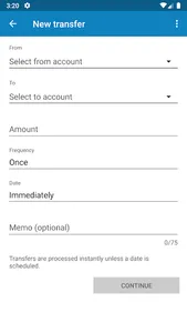 E-Central CU Mobile Banking screenshot 4