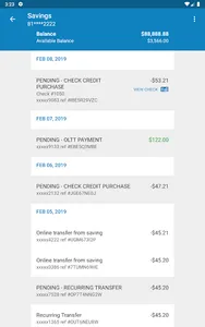 E-Central CU Mobile Banking screenshot 8