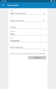 E-Central CU Mobile Banking screenshot 9