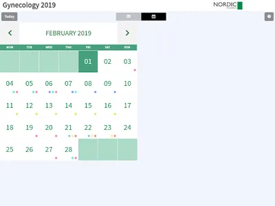 Congress Calendar Gynecology screenshot 2