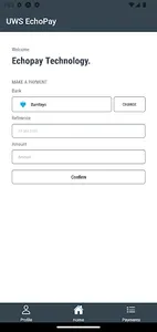 EchoPay for UWS screenshot 1