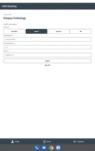 EchoPay for UWS screenshot 13