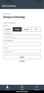 EchoPay for UWS screenshot 5