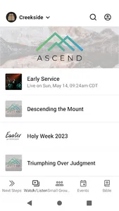 Pryor Creekside Church screenshot 1
