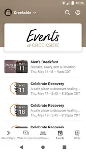 Pryor Creekside Church screenshot 2