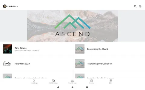 Pryor Creekside Church screenshot 7