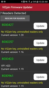 Firmware Updater by VIZpin screenshot 1