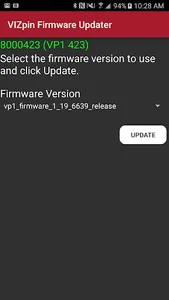 Firmware Updater by VIZpin screenshot 2