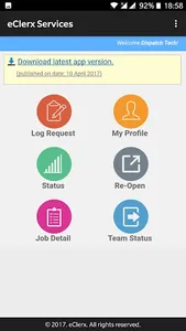 Dispatch Support CX screenshot 1