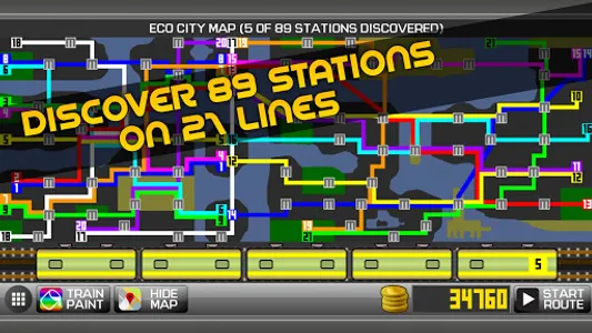 Subway Simulator 2D - city met screenshot 1