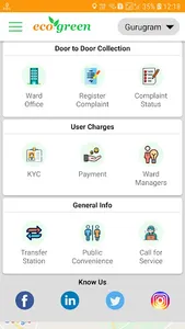 Ecogreen Citizen App screenshot 1