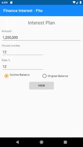 Fito Interest Calculator screenshot 0