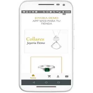 APP WEB JOYERIA DEMO screenshot 0