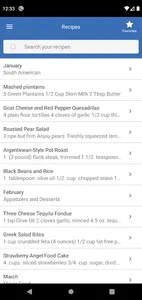 eCookbook screenshot 0
