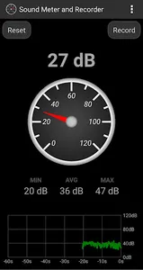 Sound Meter and Recorder screenshot 1