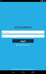 eClinicalMobile screenshot 0