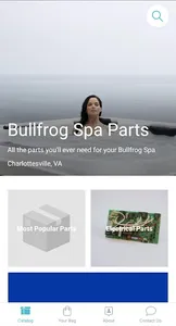 Bullfrog Spa Parts screenshot 0