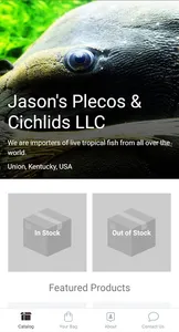 Jason's Plecos & Cichlids LLC screenshot 0
