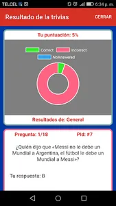 Trivia mundialista screenshot 2