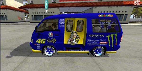 Mod Angkot Balap Bussid screenshot 0