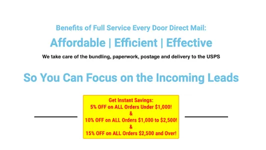 Every Door Direct Mail Quote screenshot 14