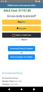 Every Door Direct Mail Quote screenshot 5