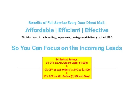 Every Door Direct Mail Quote screenshot 9