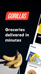 Gorillas: Online Food Delivery screenshot 0