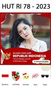Bingkai Foto HUT RI 78 2023 screenshot 0