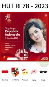 Bingkai Foto HUT RI 78 2023 screenshot 2