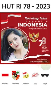 Bingkai Foto HUT RI 78 2023 screenshot 4