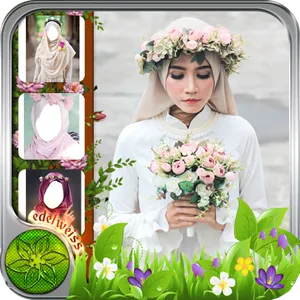 Hijab Beauty Flower Crown screenshot 6