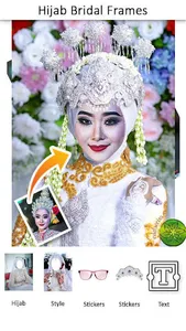 Hijab Bridal Frames screenshot 0