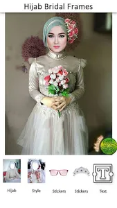 Hijab Bridal Frames screenshot 7