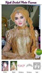 Hijab Bridal Photo Frames screenshot 21