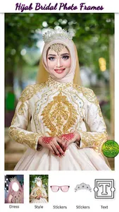 Hijab Bridal Photo Frames screenshot 5