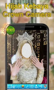 Hijab Kebaya Crown Camera screenshot 14