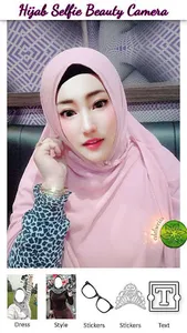 Hijab Selfie Beauty Camera screenshot 0