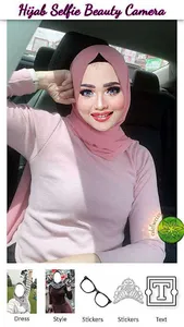 Hijab Selfie Beauty Camera screenshot 1
