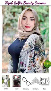 Hijab Selfie Beauty Camera screenshot 5