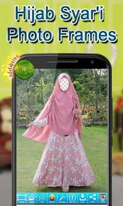 Hijab Syar'i Photo Frames screenshot 1