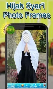 Hijab Syar'i Photo Frames screenshot 4