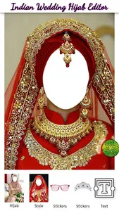 Indian Wedding Hijab Editor screenshot 18
