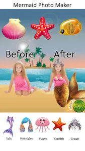 Mermaid Tail Costume Maker screenshot 1