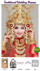 Traditional Wedding Dress Phot screenshot 13