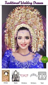 Traditional Wedding Dress Phot screenshot 3