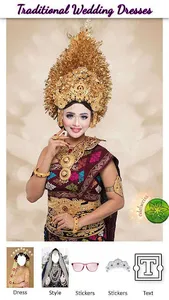 Traditional Wedding Dress Phot screenshot 4