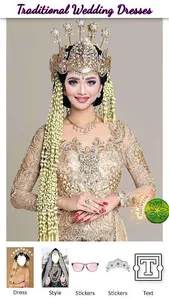 Traditional Wedding Dress Phot screenshot 6