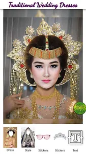 Traditional Wedding Dress Phot screenshot 7