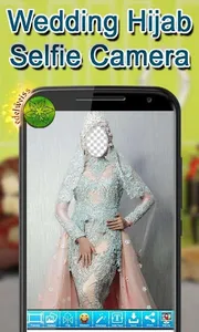 Wedding Hijab Selfie Camera screenshot 1